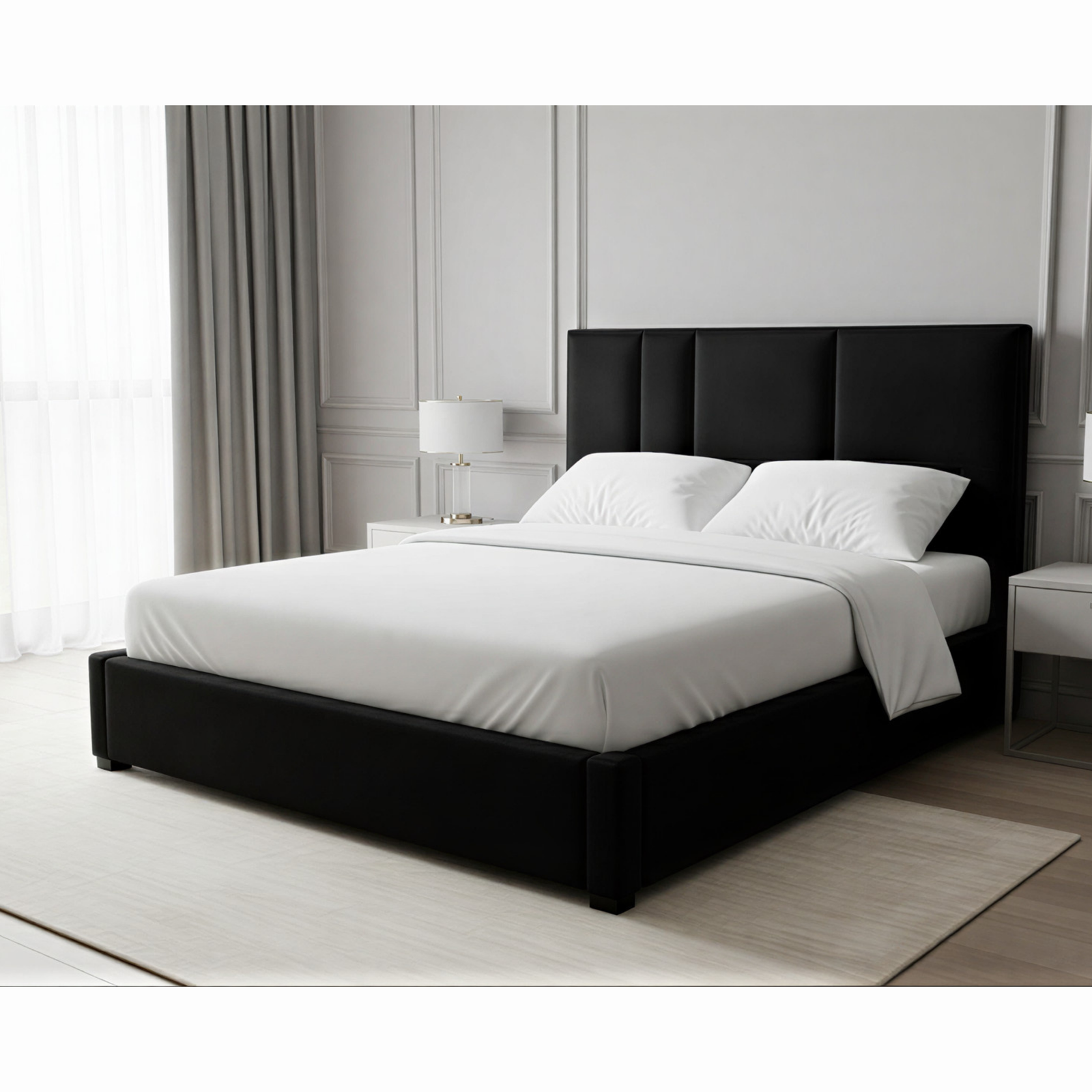Imperial Luxury Metallic Line Bed Frame - Image 2