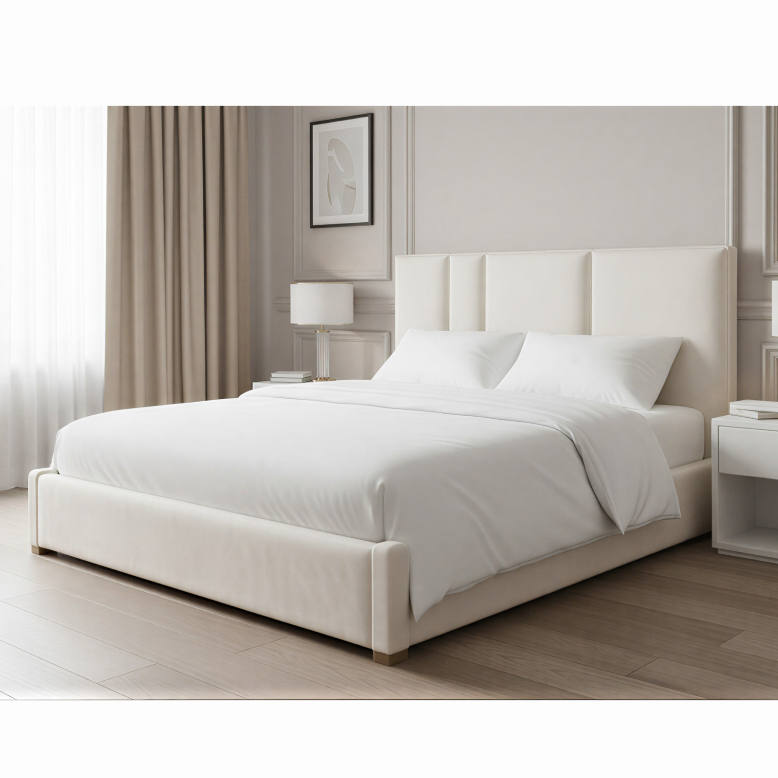 Imperial Luxury Metallic Line Bed Frame - Image 3