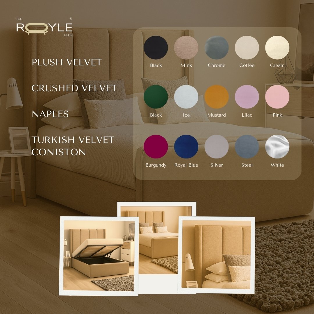 Loxley Line Bed Frame with Optional Ottoman Storage - Image 4