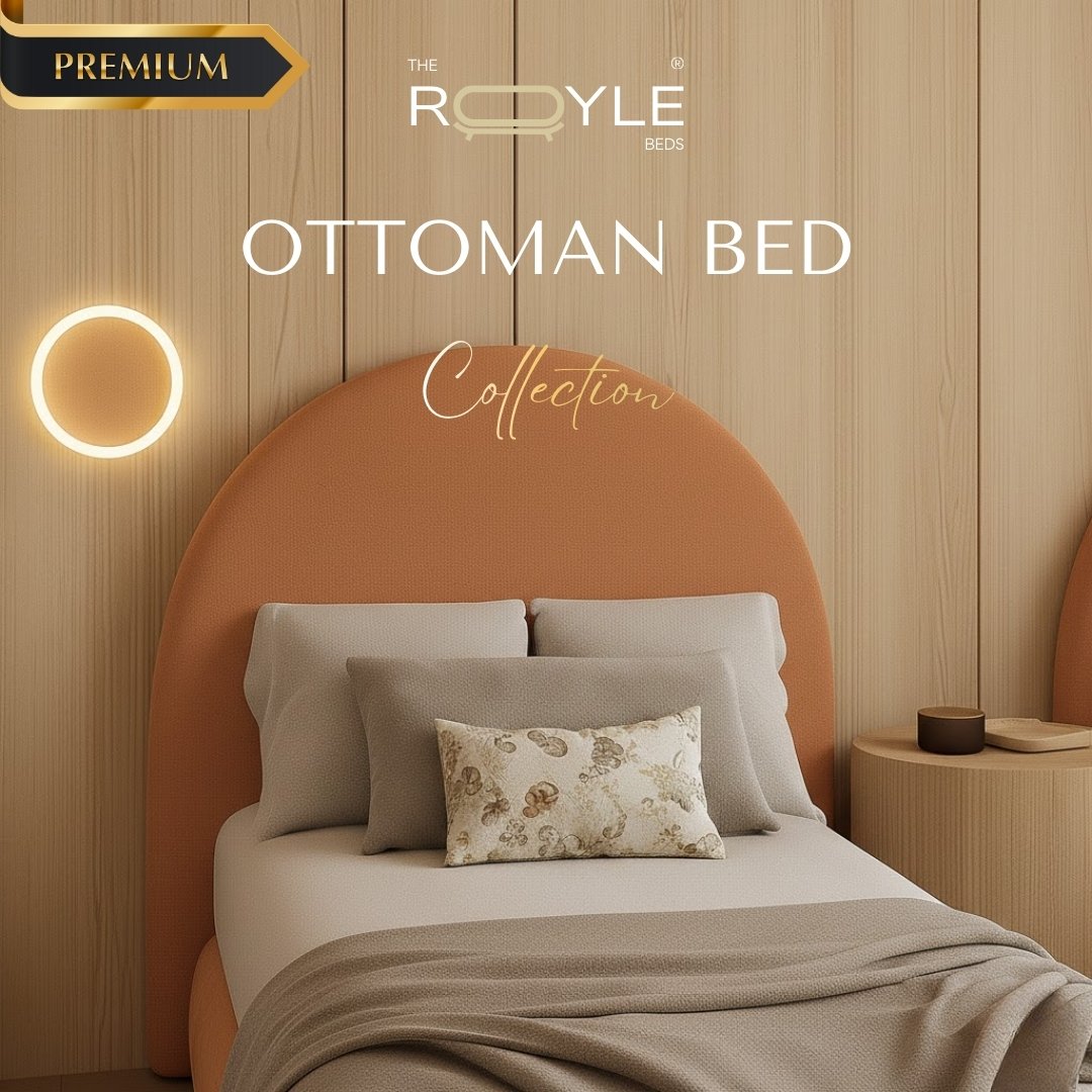 Manhattan Round Head Ottoman Upholstered Storage Bed Frame - Image 6