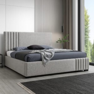 Mayfair Luxury Lined Ottoman Upholstered Storage Bed Frame