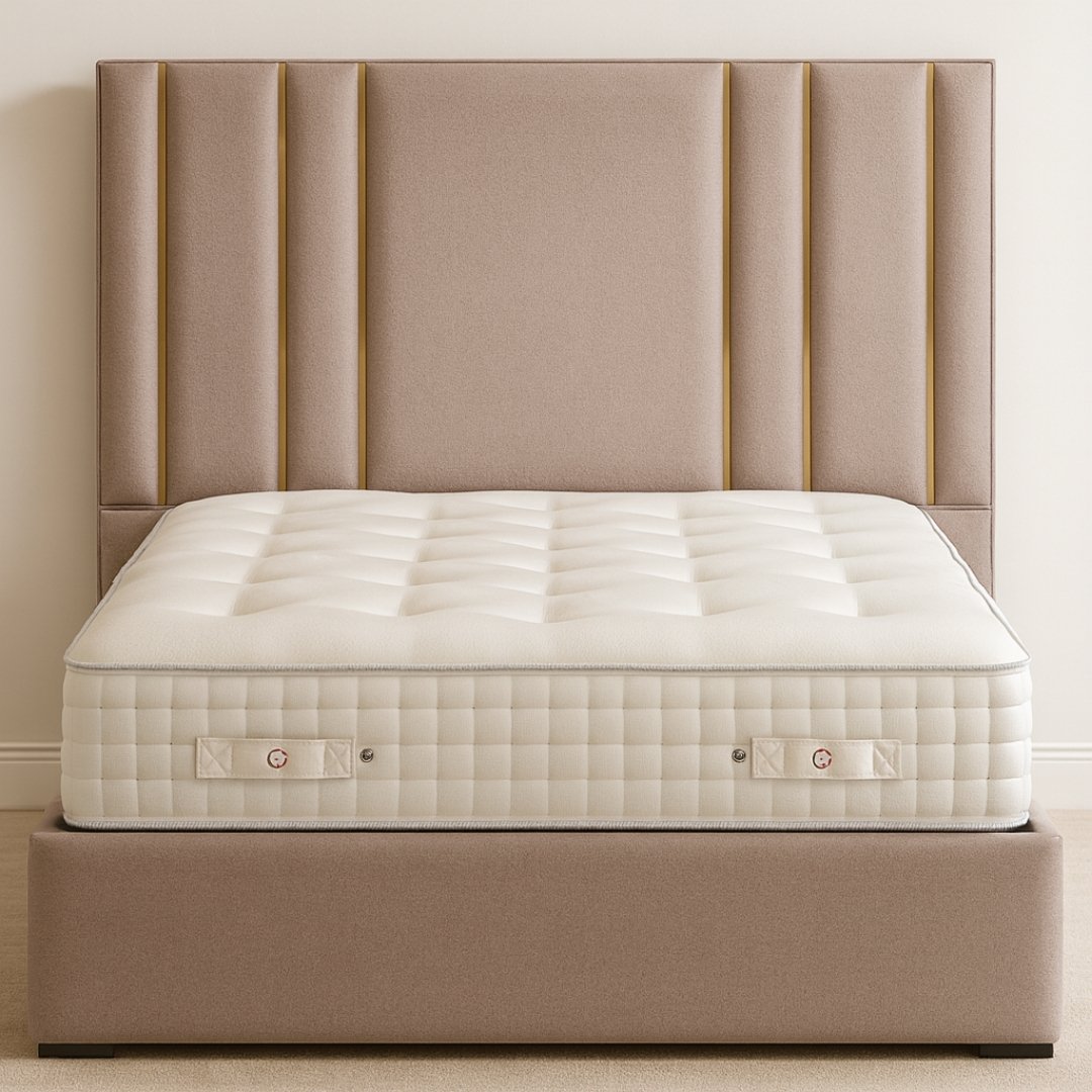 Milan Line Ottoman Upholstered Storage Bed Frame