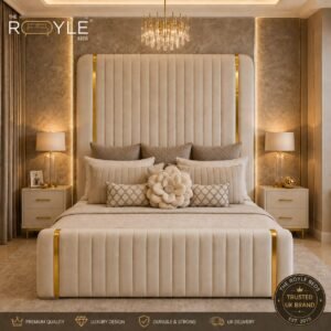 Gold Trim Bed