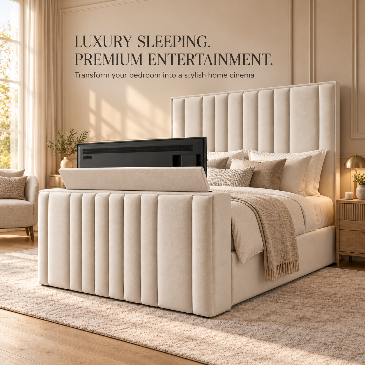 TV Bed Frame