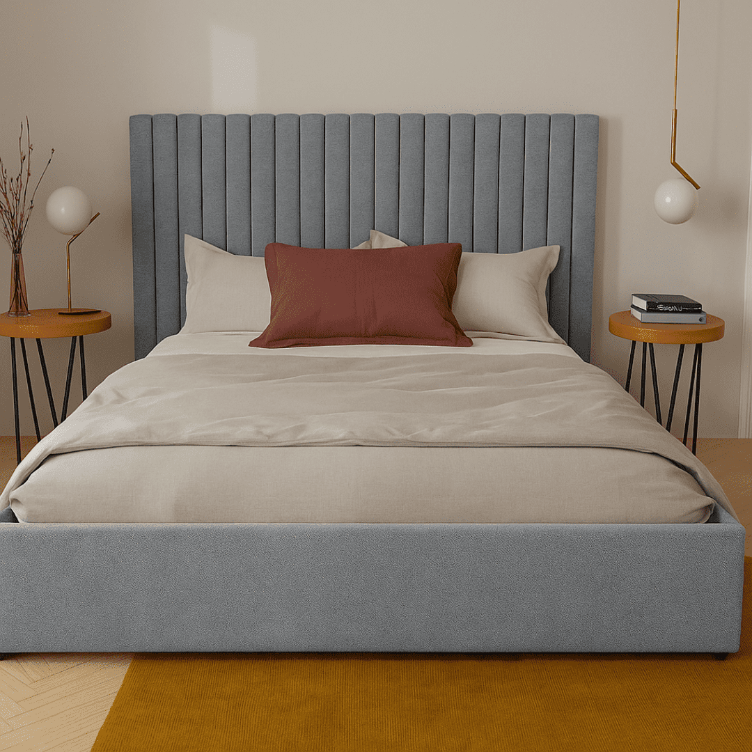 Oxford Ottoman Line Upholstered Storage Bed