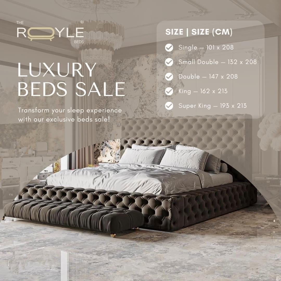 Highland Luxury Chesterfield Bed Frame with Optional Ottoman Storage - Image 5